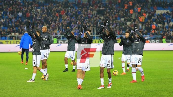 Trabzonspor-Beşiktaş maçından kareler