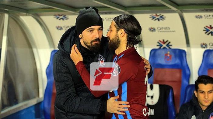 Trabzonspor-Beşiktaş maçından kareler