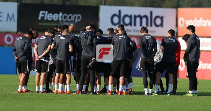 Ümraniyede kritik zirve Fikret Orman, Beşiktaş antrenmanında