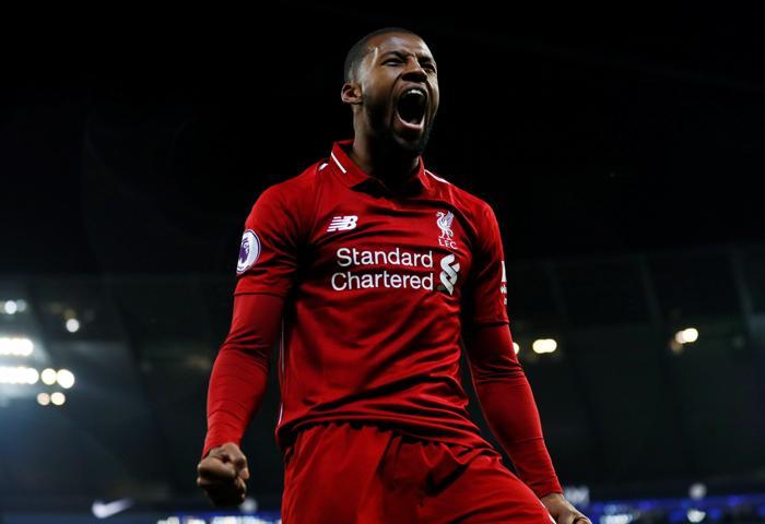 60) Georginio Wijnaldum (Liverpool)