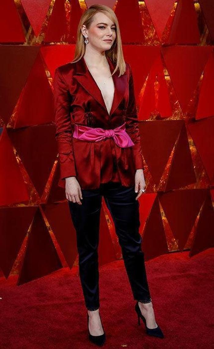 2018 Oscar töreninde şıklık yarışı