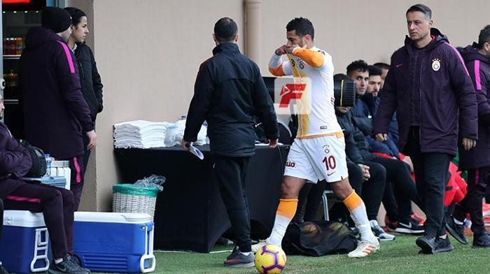 Galatasarayda Belhanda şoku Çılgına döndü
