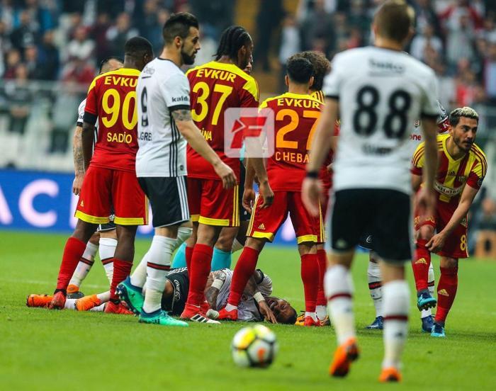 Beşiktaş-Yeni Malatyaspor maçından kareler