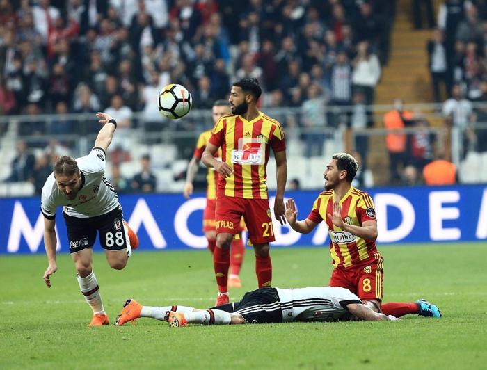 Beşiktaş-Yeni Malatyaspor maçından kareler