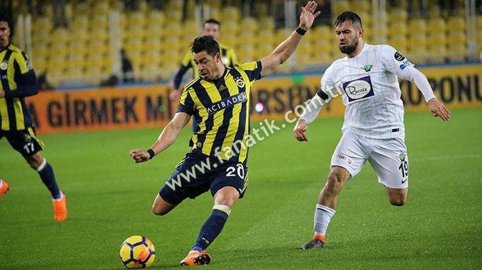 Fenerbahçe-Akhisarspor maçından kareler
