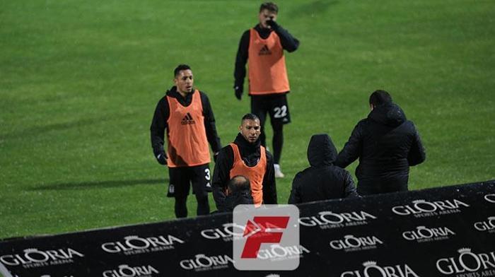 Beşiktaş idmanında gerginlik
