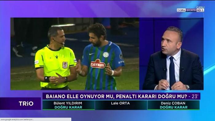 Deniz Çobandan Çaykur Rizespor-Beşiktaş maçı yorumu