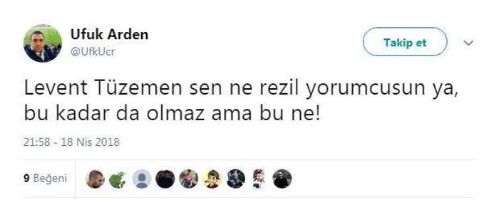 Levent Tüzemenin yorumları sosyal medyayı salladı