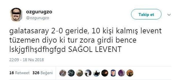Levent Tüzemenin yorumları sosyal medyayı salladı