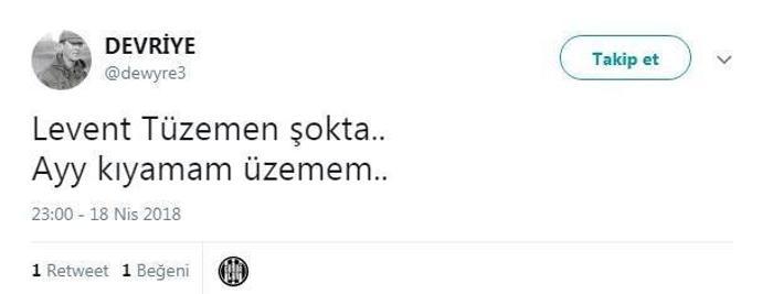 Levent Tüzemenin yorumları sosyal medyayı salladı