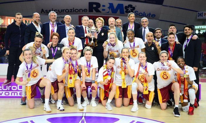 EuroCupta şampiyon bir kez daha Galatasaray