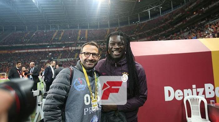 Malene Pedersen yine Galatasaray maçında...