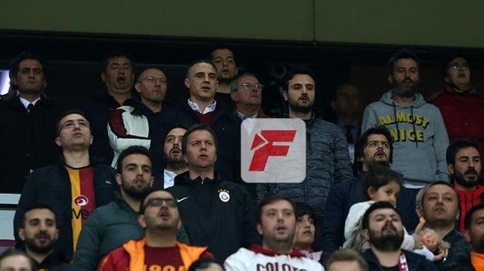 Malene Pedersen yine Galatasaray maçında...
