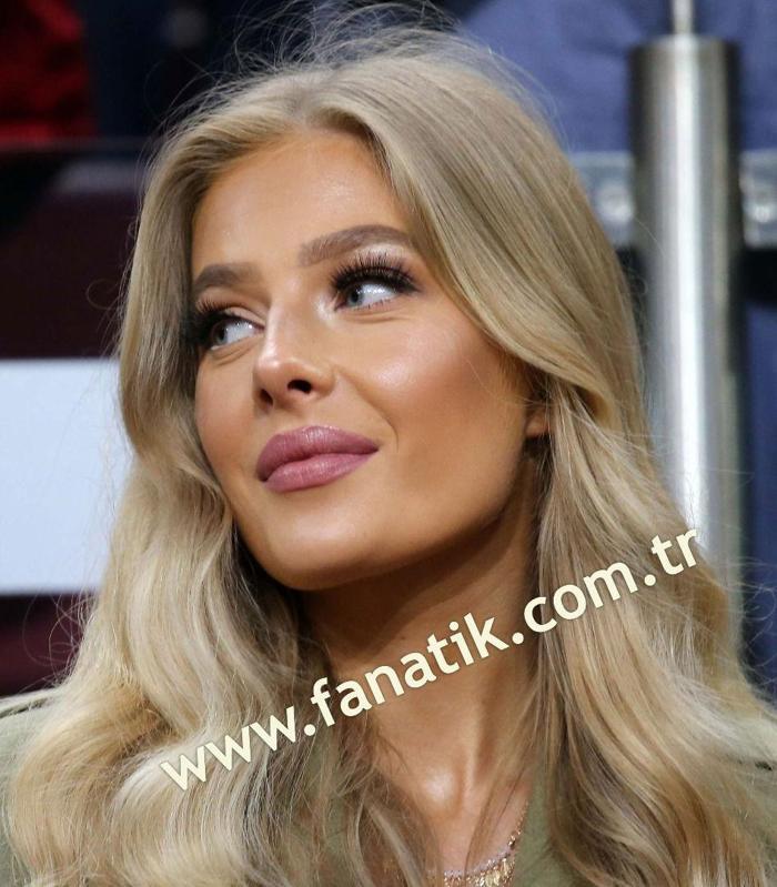 Malene Pedersen yine Galatasaray maçında...
