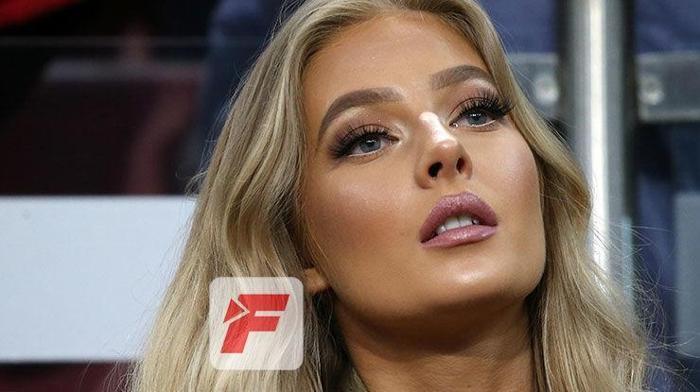 Malene Pedersen yine Galatasaray maçında...