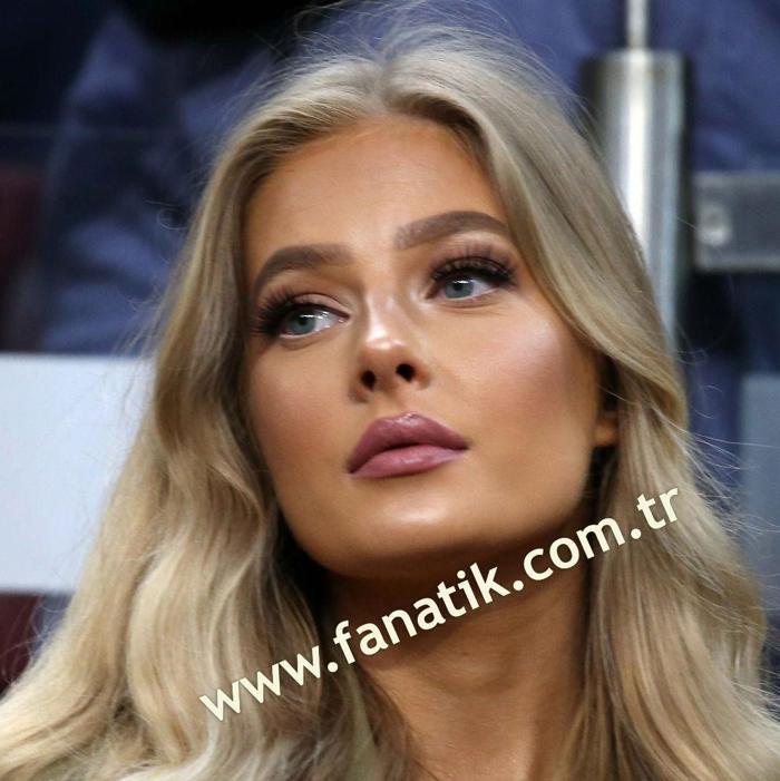 Malene Pedersen yine Galatasaray maçında...