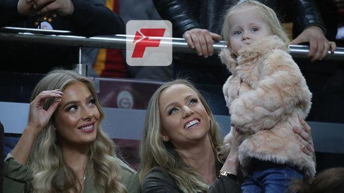 Malene Pedersen yine Galatasaray maçında...