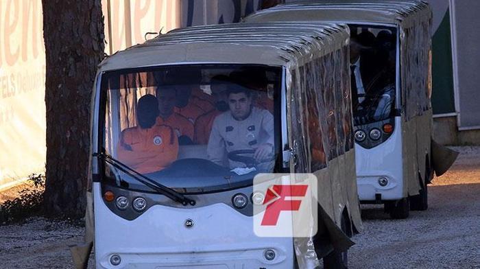 Mustafa Kapı Galatasaray idmanına damga vurdu