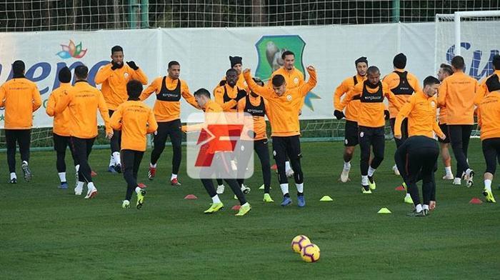 Mustafa Kapı Galatasaray idmanına damga vurdu