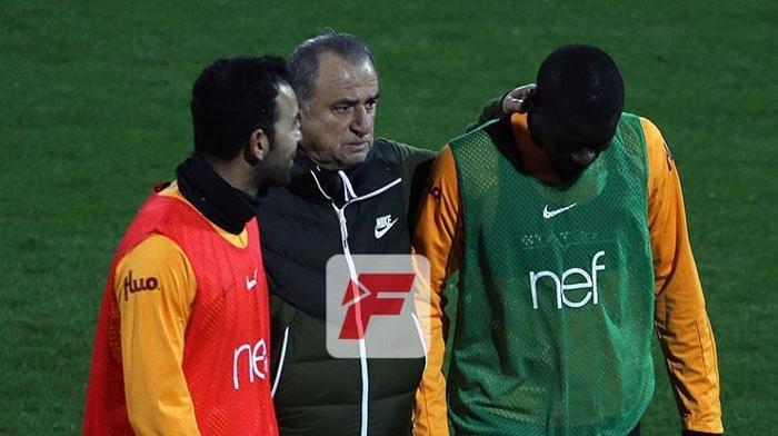 Mustafa Kapı Galatasaray idmanına damga vurdu