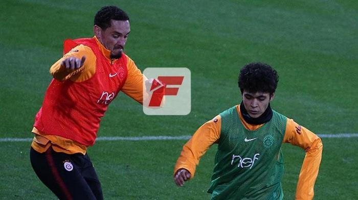 Mustafa Kapı Galatasaray idmanına damga vurdu