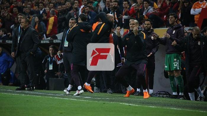 Galatasaray-Başakşehir maçından kareler