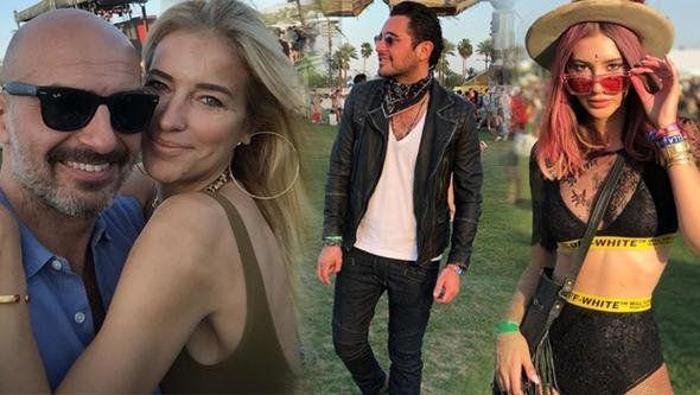 Coachellaya Türk ünlüler akın etti