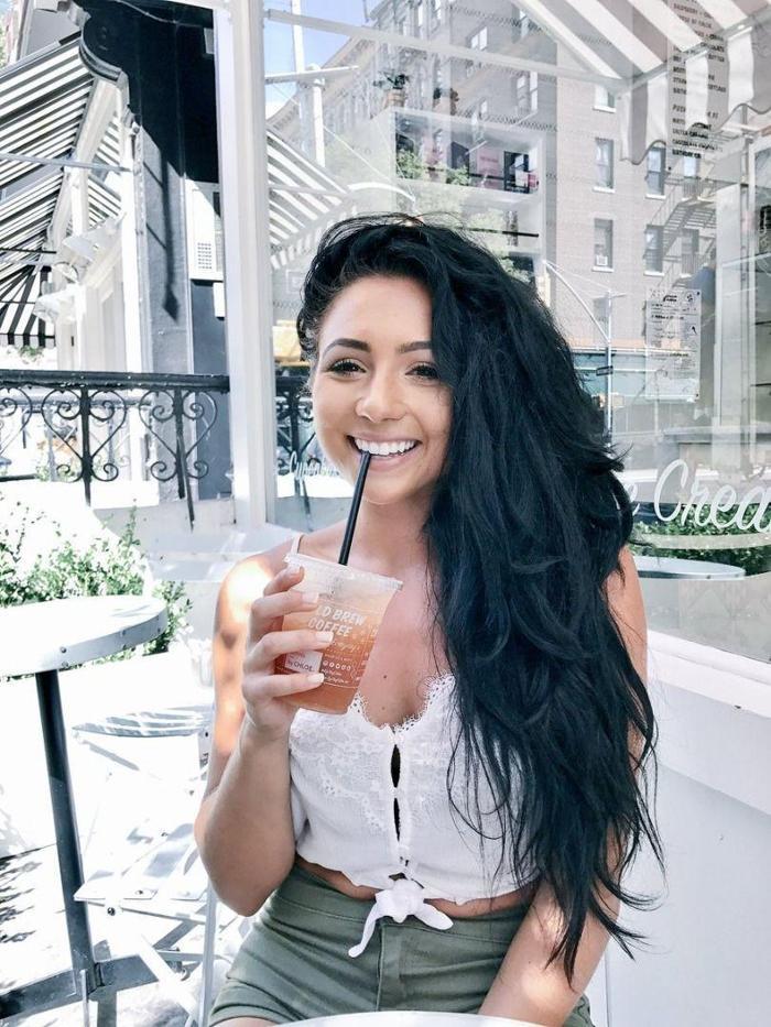 Fitness modeli dişi Nusret Ashley Nocera