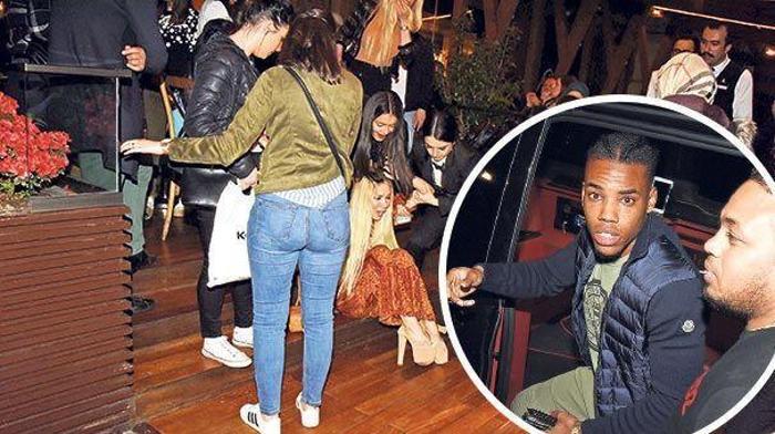 Garry Rodrigues Cicişler ile buluştu Olaylı gece...