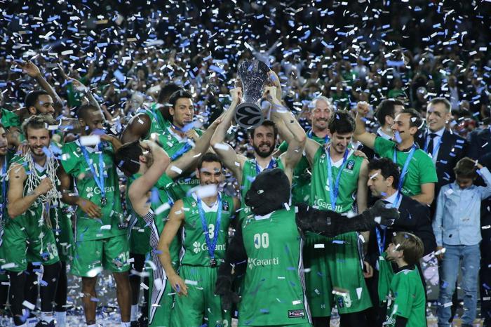 EuroCupta şampiyon Darüşşafaka