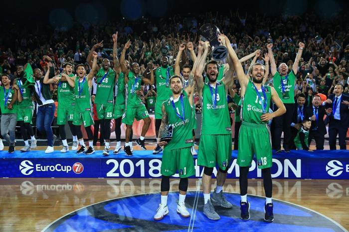 EuroCupta şampiyon Darüşşafaka