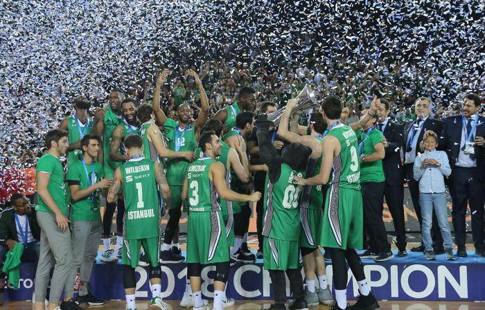 EuroCupta şampiyon Darüşşafaka