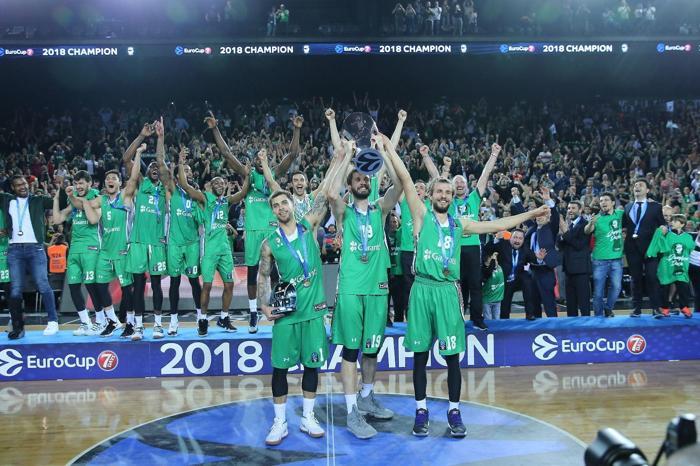 EuroCupta şampiyon Darüşşafaka