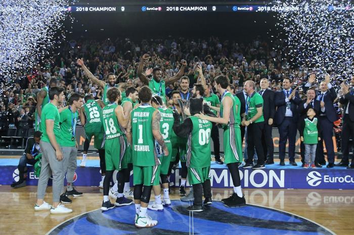 EuroCupta şampiyon Darüşşafaka