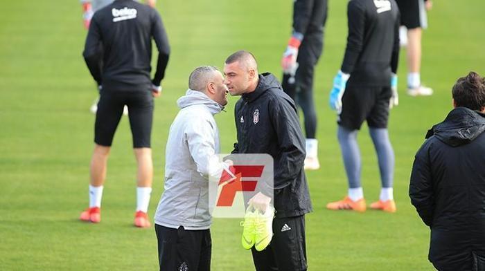 Burak Yılmaz Beşiktaşta ilk antrenmanına çıktı