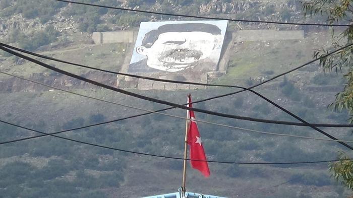 İşte Bülbül Dağından Türk bayrağı fotoğrafları