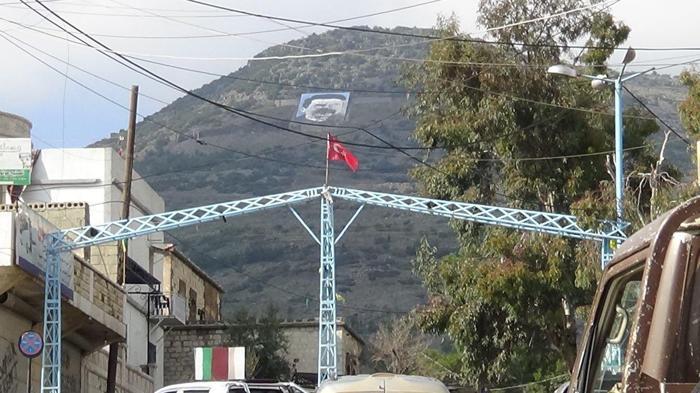 İşte Bülbül Dağından Türk bayrağı fotoğrafları