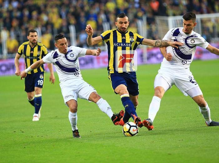 Fenerbahçe - Osmanlıspor maçından kareler