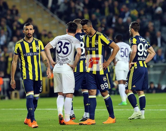 Fenerbahçe - Osmanlıspor maçından kareler