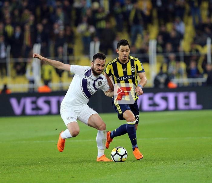 Fenerbahçe - Osmanlıspor maçından kareler