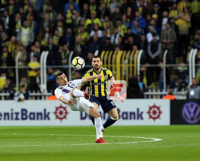 Fenerbahçe - Osmanlıspor maçından kareler