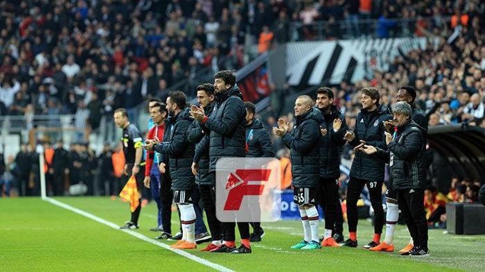 Beşiktaş-Göztepe maçından kareler