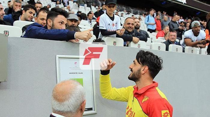 Beşiktaş-Göztepe maçından kareler