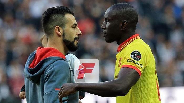 Beşiktaş-Göztepe maçından kareler