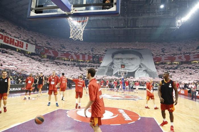 Kızılyıldız - Galatasaray Liv Hospital maçından çok özel fotoğraflar