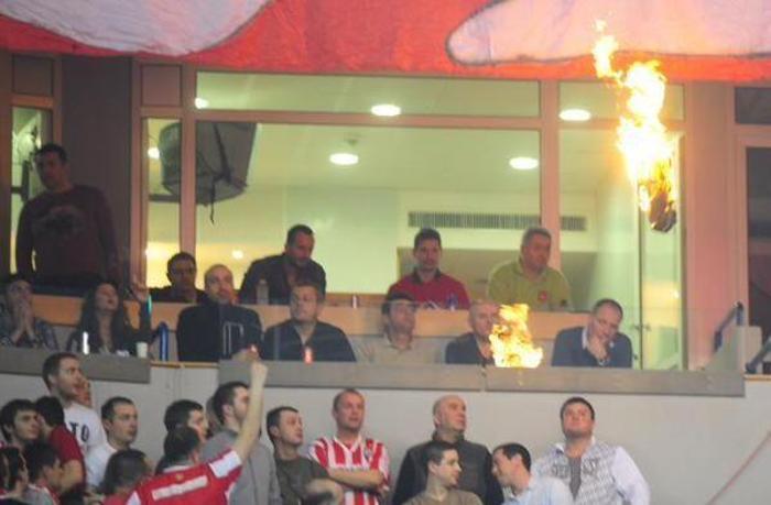 Kızılyıldız - Galatasaray Liv Hospital maçından çok özel fotoğraflar
