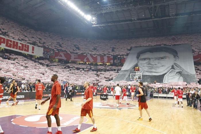 Kızılyıldız - Galatasaray Liv Hospital maçından çok özel fotoğraflar