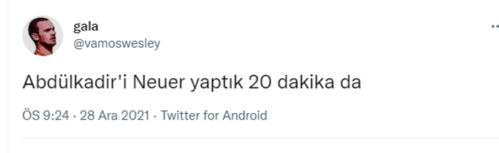 Abdülkadir Sünger, Galatasaray-Denizlispor maçına damga vurdu