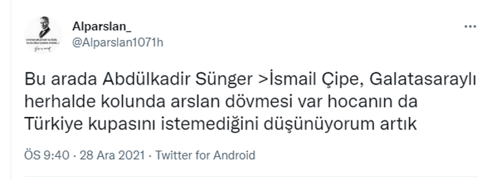 Abdülkadir Sünger, Galatasaray-Denizlispor maçına damga vurdu
