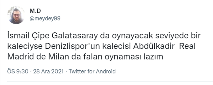 Abdülkadir Sünger, Galatasaray-Denizlispor maçına damga vurdu